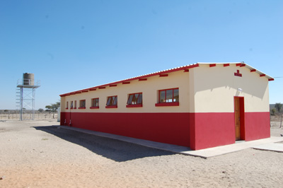Dormitory at Eiseb Primary School Hostel