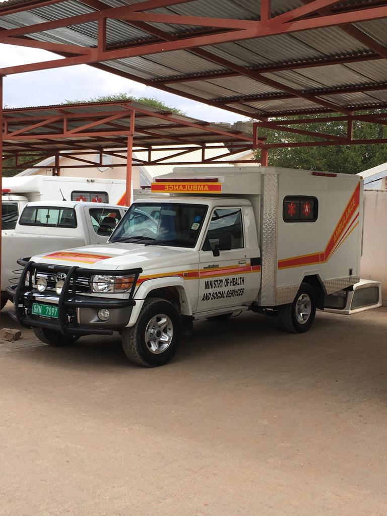 Otjimanangombe new ambulance